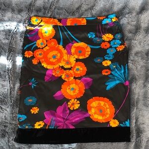 Dolce & Gabbana Multicolor Floral Skirt